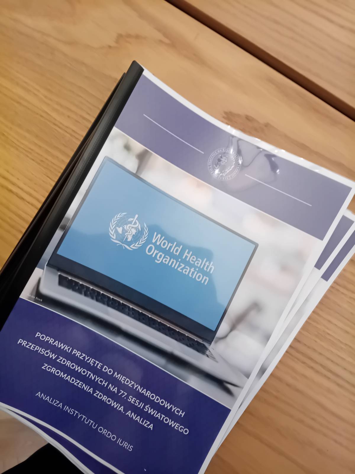 WHO pod lupą. Ordo Iuris prezentuje swoją analizę w Sejmie