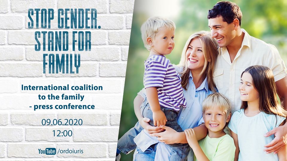 Stop gender Convention – international coalition conference – 9th June, 12:00 AM