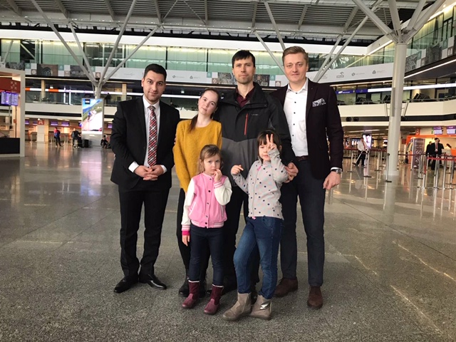 Denis Lisov sends a thank you letter to Poland. The family returns to Russia